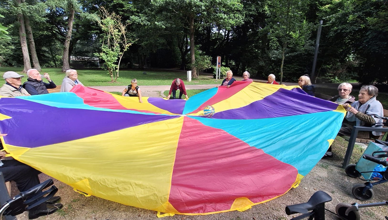 Das Convivendum Team im Schlosspark Bleckede
