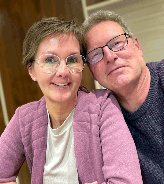 Susanne und Klaus Löffler im Convivendum in Bleckede